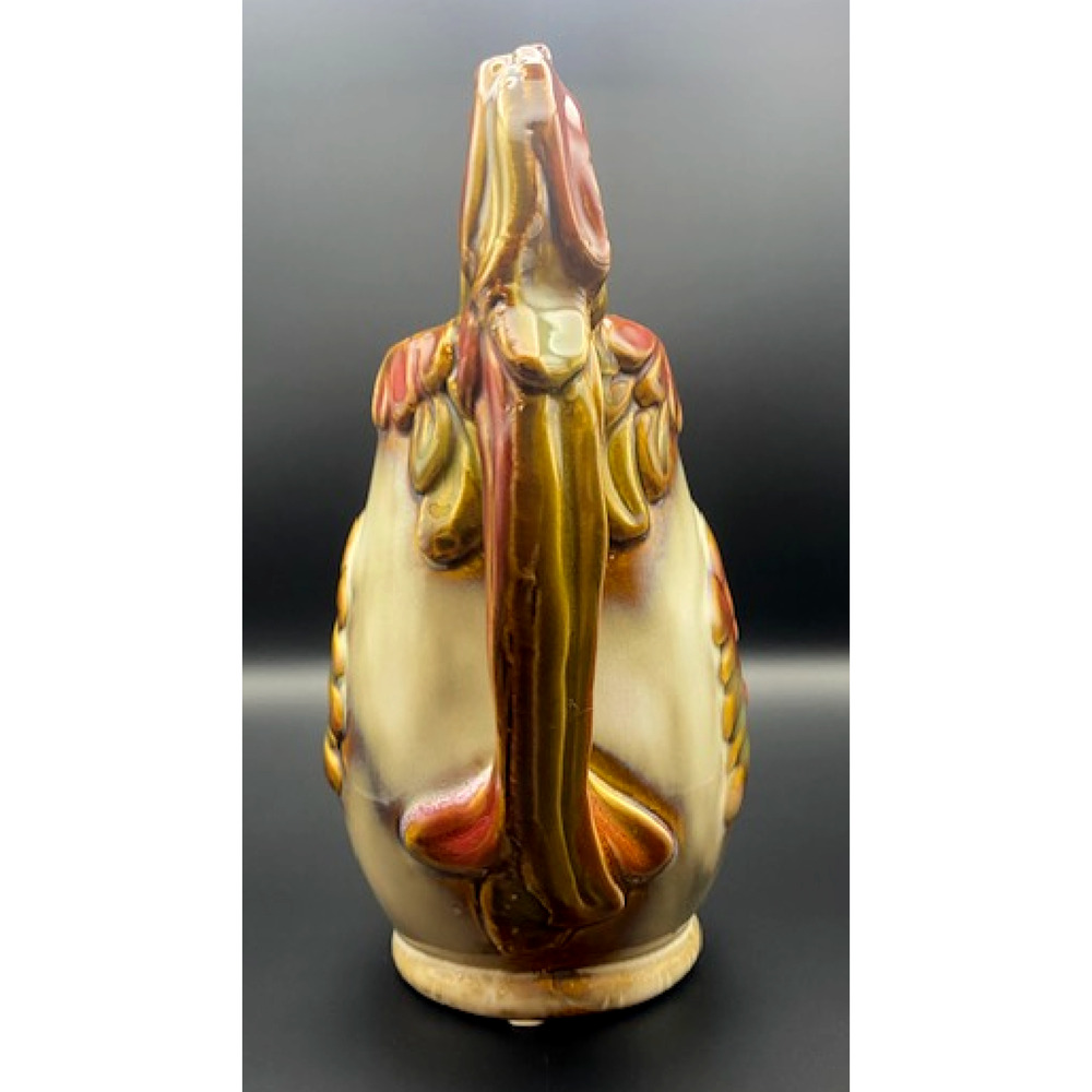 Glazed Rooster Pitcher Art Pottery Home Decor- Pre-owned - Picture 6 of 7